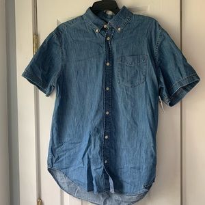 Men’s Denim Button up shirt